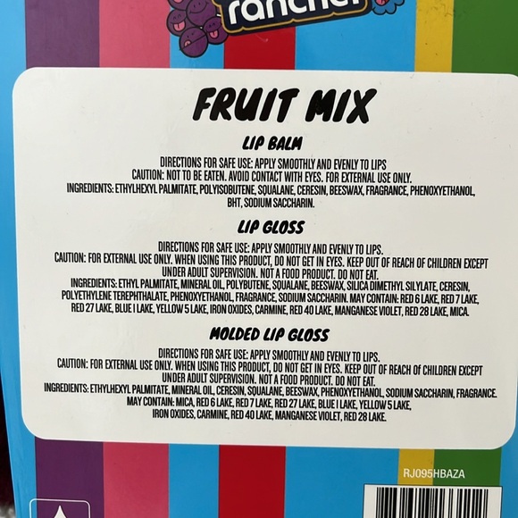 Jolly Rancher Lip Balm Set 🍎🍉🍒🍇 - Picture 4 of 4